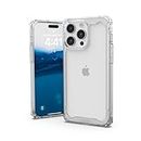 Urban Armor Gear TPU+PC Uag Iphone 15 Pro Max Case, Plyo Rugged Lightweight Slim Shockproof Clear Protective Cover Designed For Iphone 15 Pro Max (6.7-Inch) 2023 - Ice