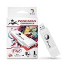 Brook Wingman FM00011166 FGC Fighting Stick pour PS5/PS4/PC (X-Input) Blanc et Rouge