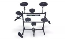 Alesis DM5 Full Kit w/ 6 Drum Pads, 3 Cymbals, Kick Petal, HH Petal with Seat.