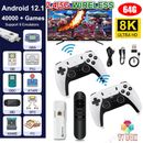 K8 PRO 40000+ 4K HDMI TV Video Game Stick Gaming Console w/ Wireless Controller