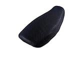 AUTONEST Bike Stretchable Net Seat Cover (Black) for Mahindra Gusto VX
