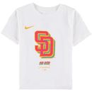 Toddler Nike White San Diego Padres City Connect Large Logo T-Shirt