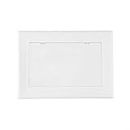 Plastic Inspection Hatch, Door Hinged Access Panel, for Inspection Hatch, Wall,Ceiling, White(100x150mm)