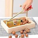 Nut Crackers Opener Tool with Handle,Heavy Duty Adjustable Nutcracker Walnut Cracking Machine for Pecans,Nutcrackers for all Nuts