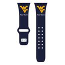 West Virginia Mountaineers Personalized Silicone Apple Watch Band