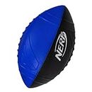 NERF Kids Foam Football - Pro Grip Youth Soft Foam Ball - Indoor + Outdoor Football for Kids - Small NERF Foam Football - 9" Inch Youth Sized Football - Blue + Black