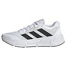 adidas Performance Questar Running Shoes, Cloud White/Core Black/Grey One, 12