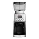 GASTROBACK #42643 Design Digital Coffee Grinder, 31 Grinding Settings from Fine to Coarse 2 Automatic - Modes: Direct Grinding into the Portafilter or Storage Container, Silver/Black