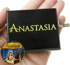Black Engrave Anastasia Hand Crank Music Box : Once Upon A December
