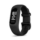 Garmin vivosmart 5 Smart Health and Fitness Activity Tracker with Touchscreen, Black, Large