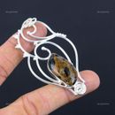 Birthday Gift For Her Natural Bauxite Gemstone Pendant 925 Sterling Silver