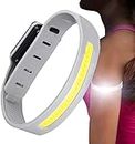 Evolluxi 3 Mode LED Night Running Light Body Wearable for Walking Hiking Cycling Camping Outdoor, Safety Lights Gear for Men Women Kids Dogs, Emergency Light Bands for Walkers Runners(Band Lights)