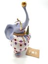 Patience Brewster Jambo Eleanor Elephant Hand Made Christmas Ornament 18cm NWT