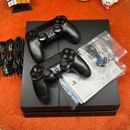 Console PlayStation 4 PS4 1 TB Nera COMPLETA + 2 Controller Originali + Scatola