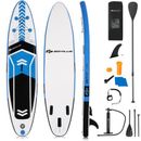 Costway 10.5 Feet Inflatable Stand Up Paddle Board with Carrying Bag and Aluminum Paddle-M