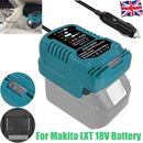 Mini Charger for Makita 18V Battery, Portable Car Charger Cigarette Lighter Plug