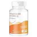 Vitamin D3 20000 I.E. - nur 1 Tablette alle 20 Tage - 90 Tabletten - hochdosiert - Cholecalciferol | Vitamintrend®