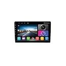 Fabbay 8inch FHD Diamond Series 2K Car Android Stereo Touch Screen 4+64 4G WiFi Wireless Carplay auto GPS Navigation Bluetooth DSP Band with Sim Card Slot (Front/Rear Camera Support 2GB/32GB)