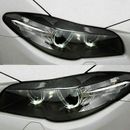 For BMW 5 Series F10 2010-13 Carbon Fiber Headlight Eyebrow Eyelid Cover Sticker
