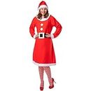 Wicked Costumes Adult Ladies Mrs Santa Claus Dress - Plus Size