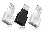 Lightning Extender Adapter,3Pack Apple MFI Certified iPhone Charger Extension dongle Lightning Male to Female Dock Extender for iPhone 14 13 12 11 X XS XR 8 7 6 iPad Transfer Audio Video Data Charging