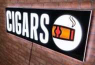 Large 36" Cigar Window & Wall LED Sign for Tobacco and Cigar Shops- 110v