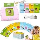 Wembley 112 Talking Baby Flash Crad for Kids Toys for 2-5 Years Old Boy Girls Learning Educational Brain Toys for 2 3 4 5 Years Girls Electronic Interactive Birthday Gift for Kids Toddler