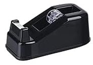 OFFICER PRODUCTS Products 18228511-05 - Dispensador de cinta adhesiva, 1 unidad, dispensador de mesa pesado, color negro y con base antideslizante
