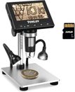 TOMLOV Coin Microscope Photo/Video Microscope for Kids Adults Compatible Windows