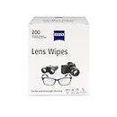 Zeiss Pre-Moistened Lens Cleaning Wipes - Cleans Bacteria, Germs and without Streaks for Eyeglasses and Sunglasses - (200 Count)