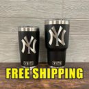 New York Yankees Personalized Custom Engraved Tumbler cup - YETI 20oz or 30oz126