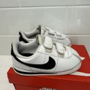 Nike Cortez Basic SL TDV Toddler Kids Black White Size 8C US Shoes Sneakers 