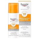 Eucerin Protector solar facial anti edad con ácido hialurónico FPS 50+, Sun, 50 ml