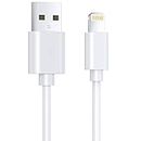 iPhone Charger Cable 1M [Apple MFi Certified] Lightning to USB Cable Lead 3 Foot, 2.4A Fast Charging Cable for iPhone 14 13 12 11 Pro Max XS XR X 8 7 6 Plus 5, iPad and iPod