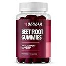 Beet Root + COQ10 Gummies | Nitric Oxide Supplements for Men & Women | Healthy Energy & Circulation Support with Pomegranate Extract | Circulation Supplements for Heart Health | 60 Vegan Gummies