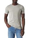 Jack & Jones Basic O-neck Tee S/S Noos Camiseta para Hombre, Gris (Light Grey Melange Jj Light Grey Melange), L