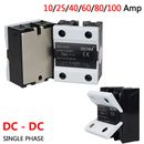 DC 3-32V to DC 5-200V Solid State Relays 10/25/40/60/80/100 Amp Single-phase SSR