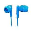 Laser Earbud Headphones Earphones Blue 3.5mm