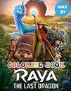 Ray'a Coloring Book and The Premium Dragon:: A Children's Activity Coloring Book With 40+ Pages Of Characters Picture | For Kid Ages 3-8 | For Girls And Boys | Easy Coloring Pages For Preschool And Kindergarten