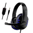 Cascos Gaming PS4 Audifonos Auriculares Gamer PC Xbox One Gamer Con Microfono PS