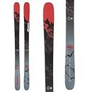 Nordica Men's Enforcer 94 All-Mountain Skis | High-Performance Innovative Durable Lightweight Stable Rocker Skis, Gray/Red, Size: 179