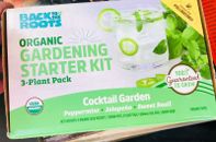 Gardening Starter Kit - Cocktail Garden Kit 3 Pack Starter Kit Brand New