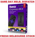 Roku Express 4K+ 2021 Voice Remote Streaming for Netflix Plex Amazon Prime Video
