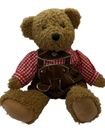 Kein Spielzeug Vintage Plush Bear 35cm Traditional German Lederhosen Cute *MINT*