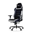 VERTAGEAR PL6800 Ergonomic Big & Tall Gaming Chair Featuring ContourMax Lumbar & VertaAir Seat Systems - Black/White
