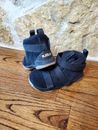 Zapatillas Nike Lebron Soilder XI negras de gamuza talla 8C para niños pequeños