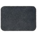 Fußmatte HOME AFFAIRE "Willa" Teppiche Gr. B/L: 50 cm x 72 cm, 9 mm, 1 St., grau (dunkelgrau) Designer Fußmatten In- und Outdoor geeignet, waschbar