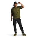 THE NORTH FACE Men's Elevation Short Sleeve Tee, Forest Olive, Large