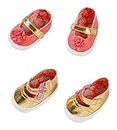 Baby Annabell Shoes 43 cm - For Toddlers 3 Years & Up - Easy for Small Hands - Includes 1 Pair of Shoes & 2 Designs