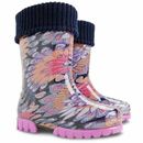 Wellies for Kids Waterproof Wellington Boots for Boys and Girls Outdoor New UK